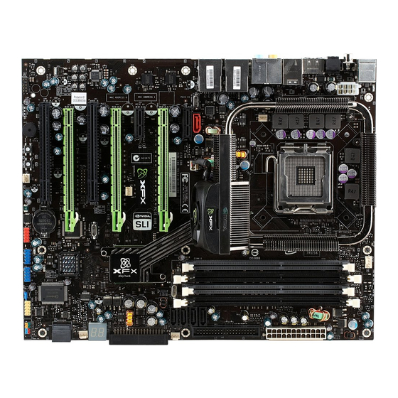 Nvidia zotac nforce 790i-supreme Quick Reference Manual