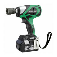 Hitachi Koki WR 18DBDL Handing Instructions