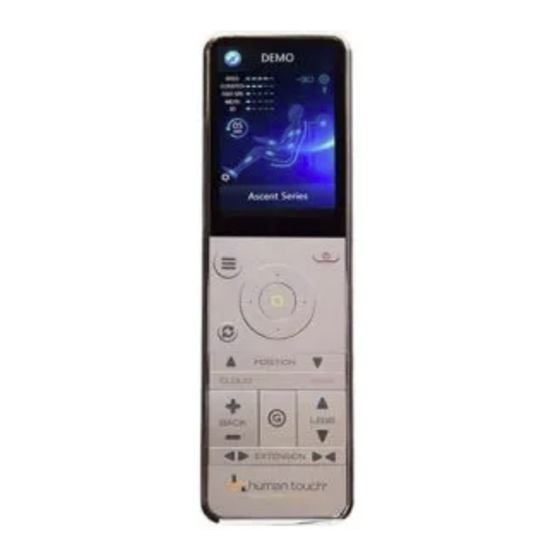 Human Touch Super Novo User Manual