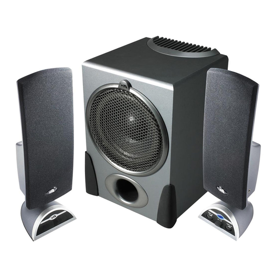 Cyber Acoustics CA-3550 Owner's Manual