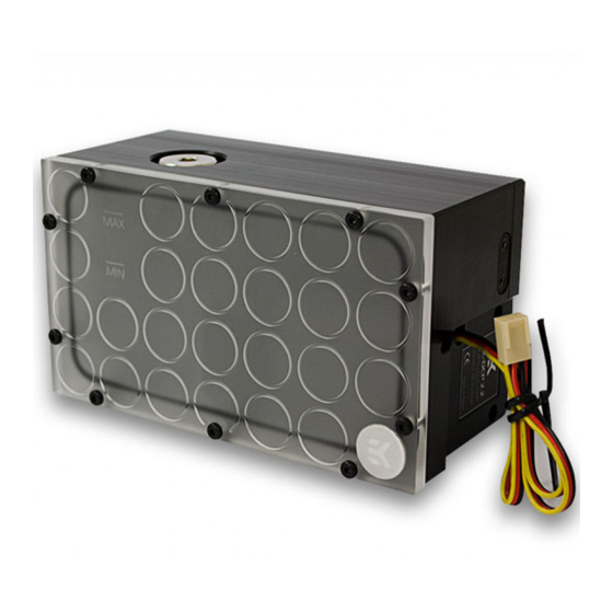 ekwb EK-DBAY DCP 2.2 Installation And Mounting Manual