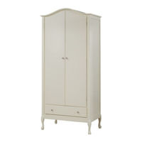 GFW LOIRE 2 DOOR WARDROBE Assembly Instructions Manual