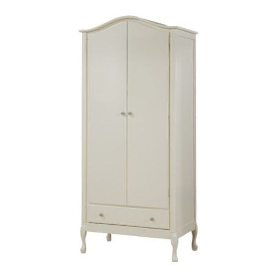 GFW LOIRE 2 DOOR WARDROBE Assembly Instructions Manual