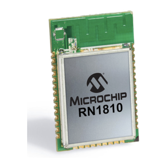 Microchip Technology RN1810 Manual