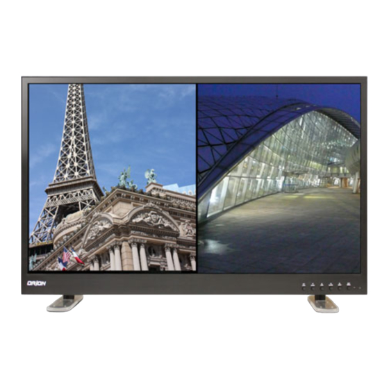 ORION Images OIC PREMIUM WIDE ASPECT RATIO Series Installation And User Manual