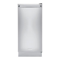 Electrolux EI15TC65HS - Undercounter Trash Compactor Use & Care Manual