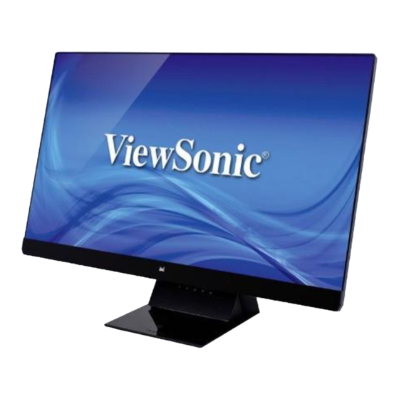 ViewSonic VX2770Sml-LED User Manual