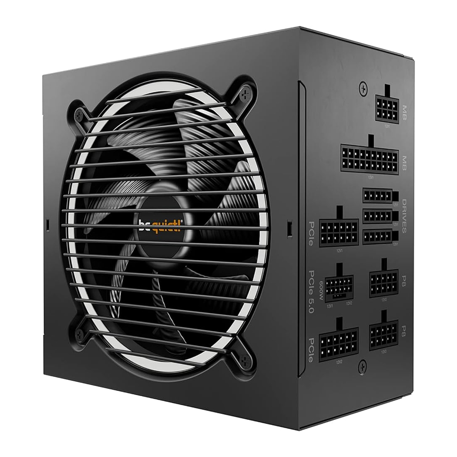 be quiet! Pure Power 12 M 1200W/1000W/850W - Power Supply Manual