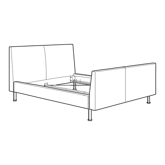 IKEA GRIMSTAD BED FRAME FULL & QUEEN Instructions Manual