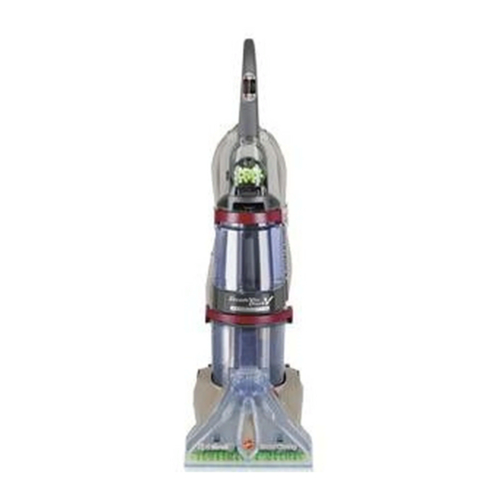 Hoover SteamVac Turbo POWER Carpet Cleaner with Auto Rinse Cleaner Manuals