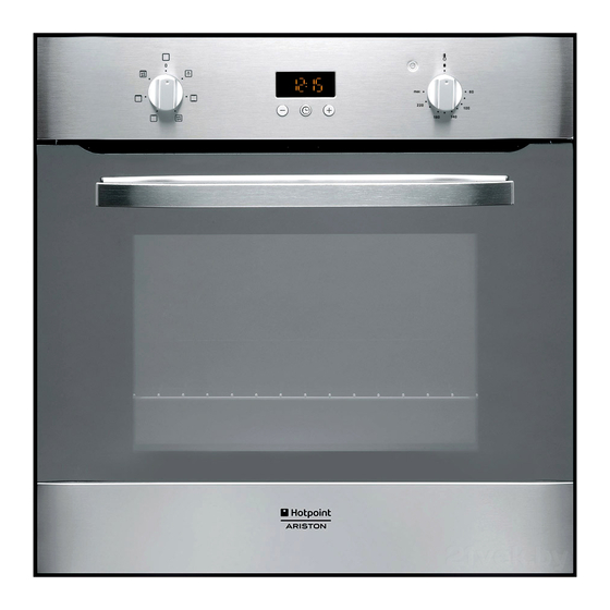 Hotpoint Ariston FH 53 IX/HA S Operating Instructions Manual