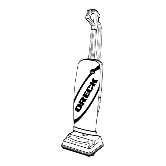 Oreck XL U3760HH User Manual