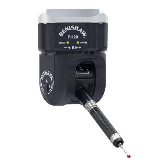 Renishaw PH20 User Manual