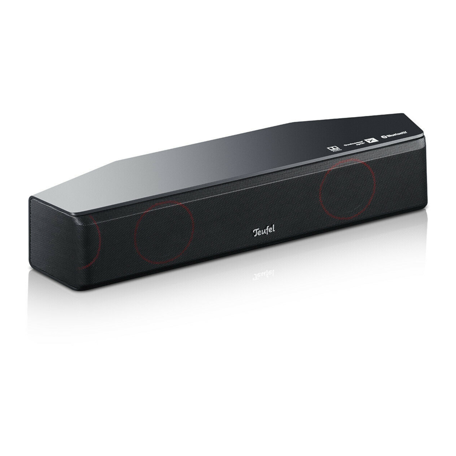 Teufel Cinebar One User Manual
