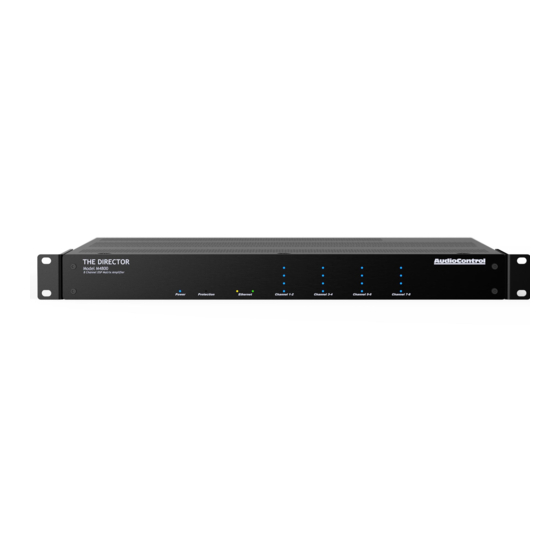 Audio Control D4600 User Manual