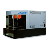 Covaris LE220R-plus Setup & Instruction Manual