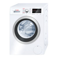 Bosch WVG30441EU Instruction Manual And Installation Instructions