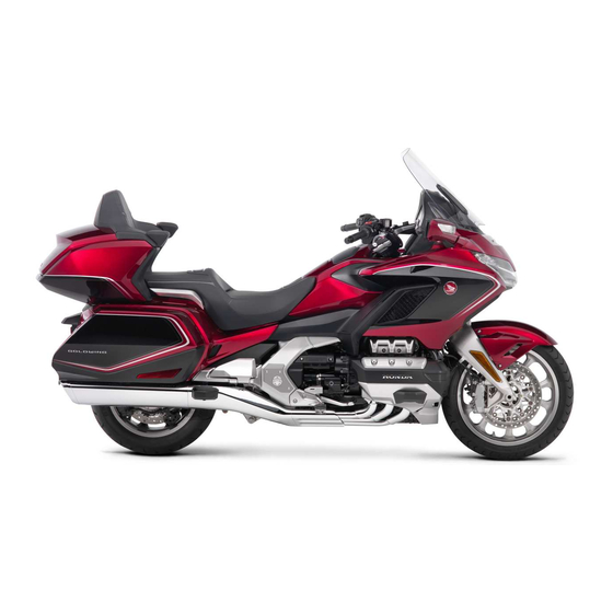 Honda Goldwing GL1800BD 2019 Owner's Manual