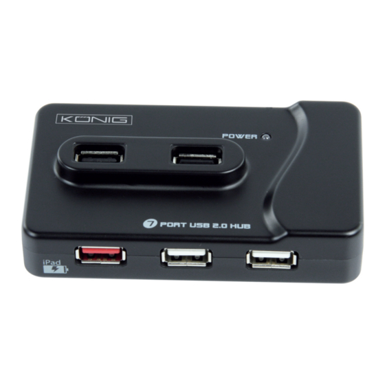 König Electronic CMP-USB2HUB56 Manual
