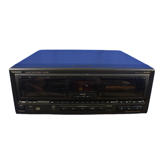 Technics SL-MC60 Operating Instructions Manual