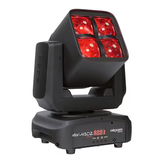 Algam Lighting MW-430Z Manual