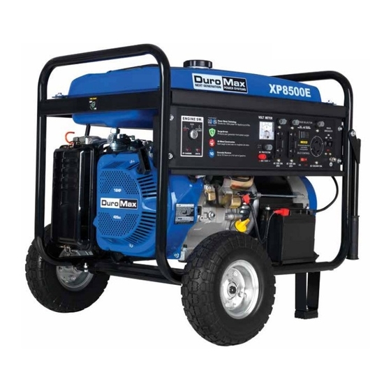 DUROMAX DUAL FUEL XP8500E USER MANUAL Pdf Download | ManualsLib