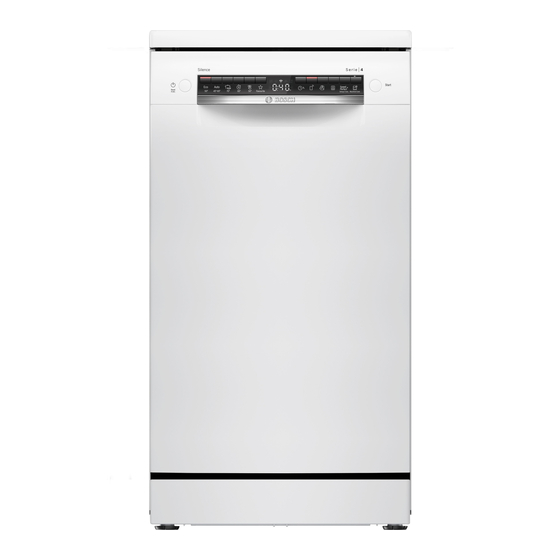 Bosch SPS4EMW61E Information For Use