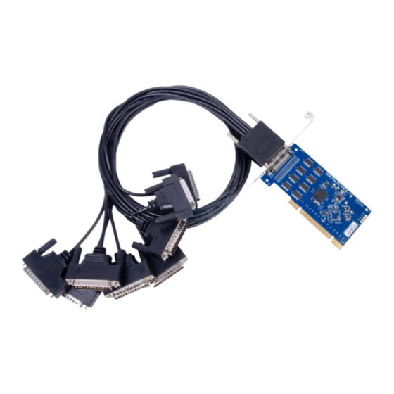 SeaLevel COMM+8.LPCI User Manual