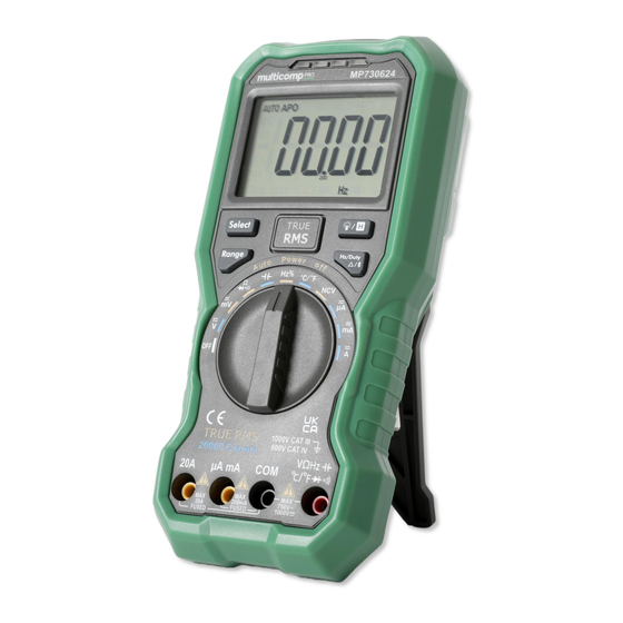 multicomp pro MP730624 Manual