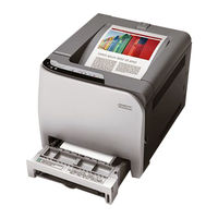 Ricoh C220N - Aficio SP Color Laser Printer Software Manual