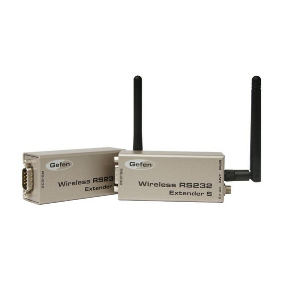 Gefen EXT-WRS232 User Manual