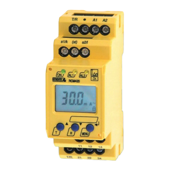Bender RCM420 Series Technical Bulletin