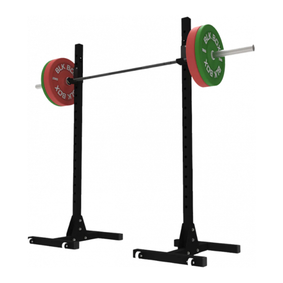 BLK BOX HARLAND SQUAT STAND Owner's Manual & Quick Start Manual
