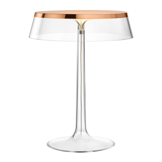 FLOS BON JOUR Instruction For Correct Installation And Use