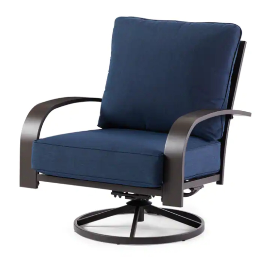 Canvas CLAREVIEW SWIVEL ARM CHAIRS 088-2211-8 Manuals