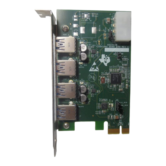 Texas Instruments TUSB7340 User Manual