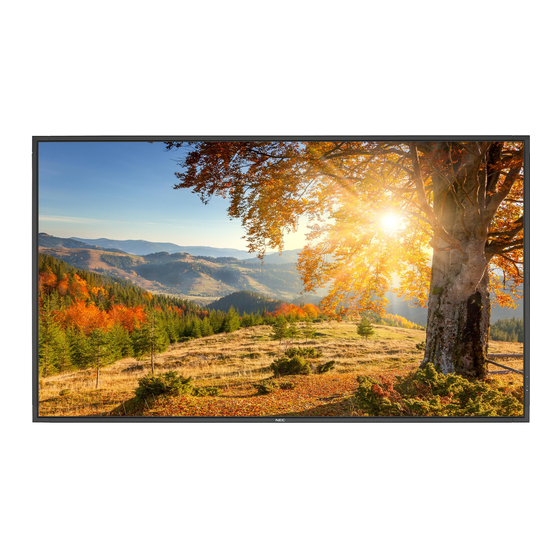 NEC MultiSync X754HB User Manual