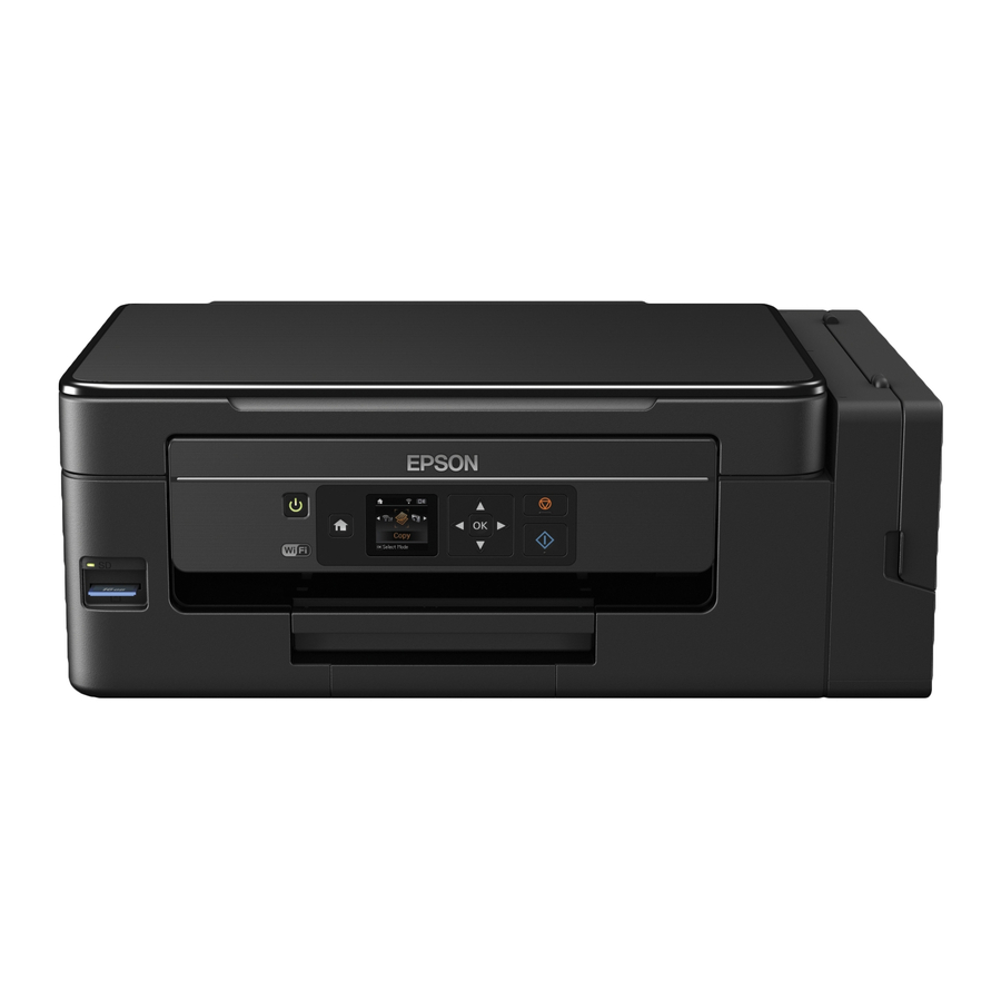 Epson ET-2650 - All-In-Ones Printer Quick Installation Guide