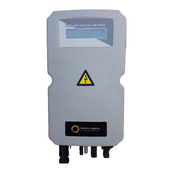 Modulus PVTHERM Manuals