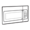 Microwave Oven GE JVM3160DFBB Installation Instructions Manual