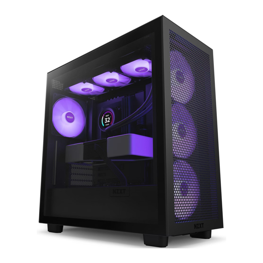 Nzxt H7 Flow Rgb - Mid-tower Case Manual 