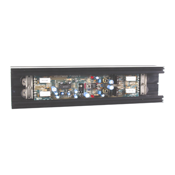 Velleman K4005 Manual