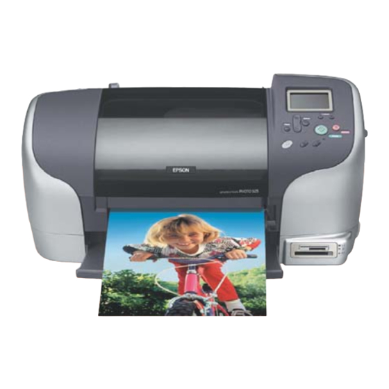 Epson Printer Overview