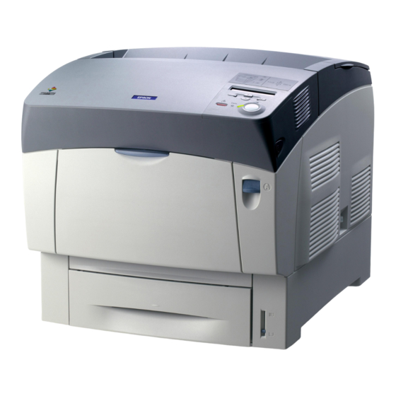 Epson Aculaser C4000 Setup Manual