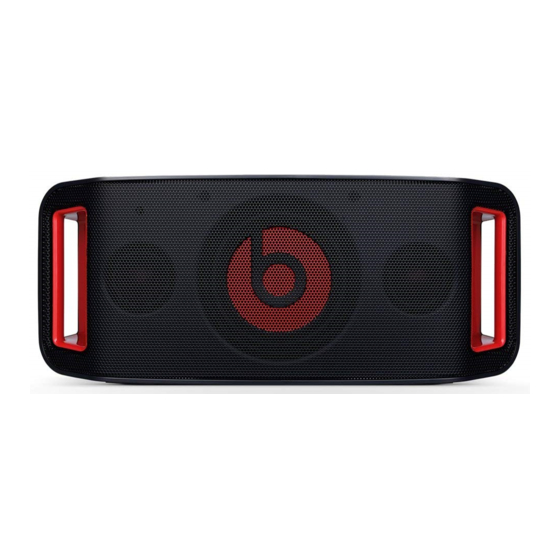 Beats Electronics Beatbox Portable User Manual