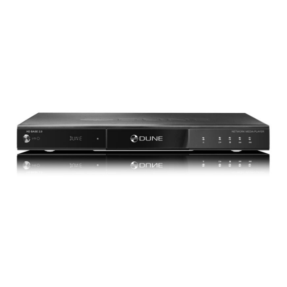 DUNE HD Base 2.0 User Manual