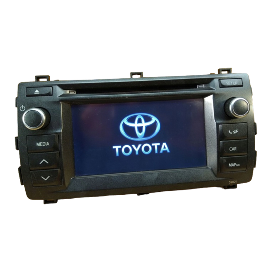 Toyota 2012 Auris Manuals