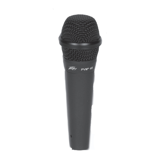 Peavey PVM 46 Specifications