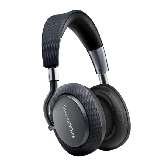 Bowers & Wilkins PX Quick Start Manual
