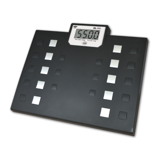 My Weigh XL User Manual